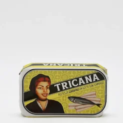 Tricana I Conserve de chinchards à l'huile d'olive et à l'ail