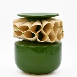 Vase en céramique "A Jarra de Rufos" - Vert
