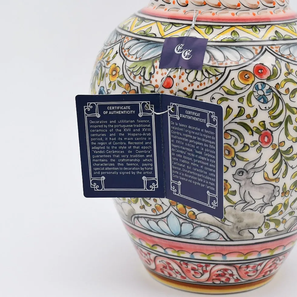 Vase en céramique de Coimbra