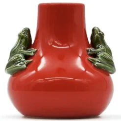 Vase en céramique "Rãs" - Rouge