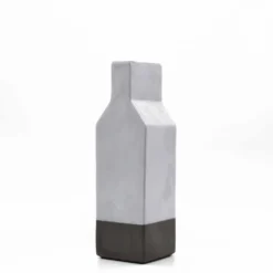 Vase en grès blanc "Plano"