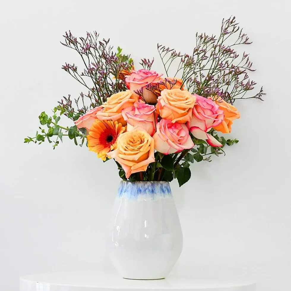 Vase en grès "Brisa" - 21cm