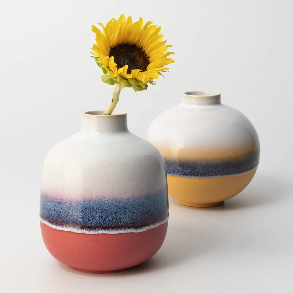 Vase en grès "Feliz"