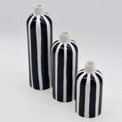 Vase rayé