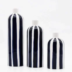 Vase rayé