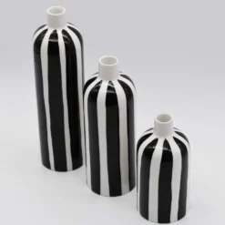 Vase rayé