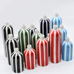 Vase rayé