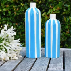 Vase rayé