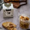 Verrine de morue à l'huile d'olive biologique